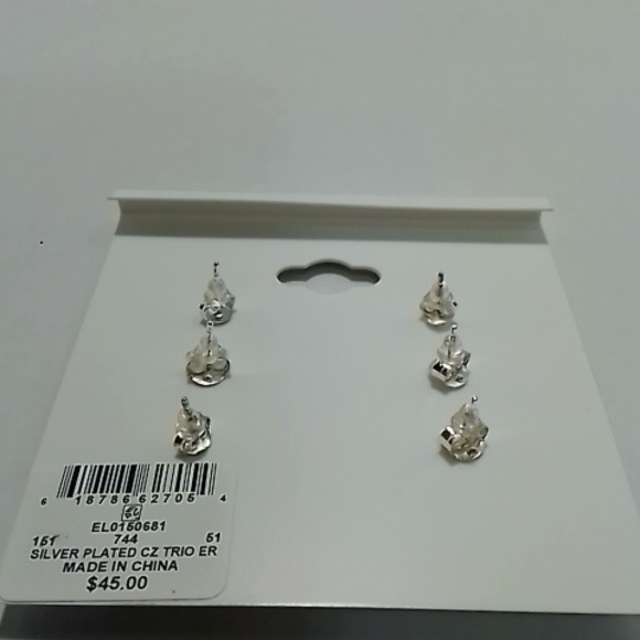 And Now This Silver Plated Cubic Zirconia Bundle Set - Picture 3 of 3